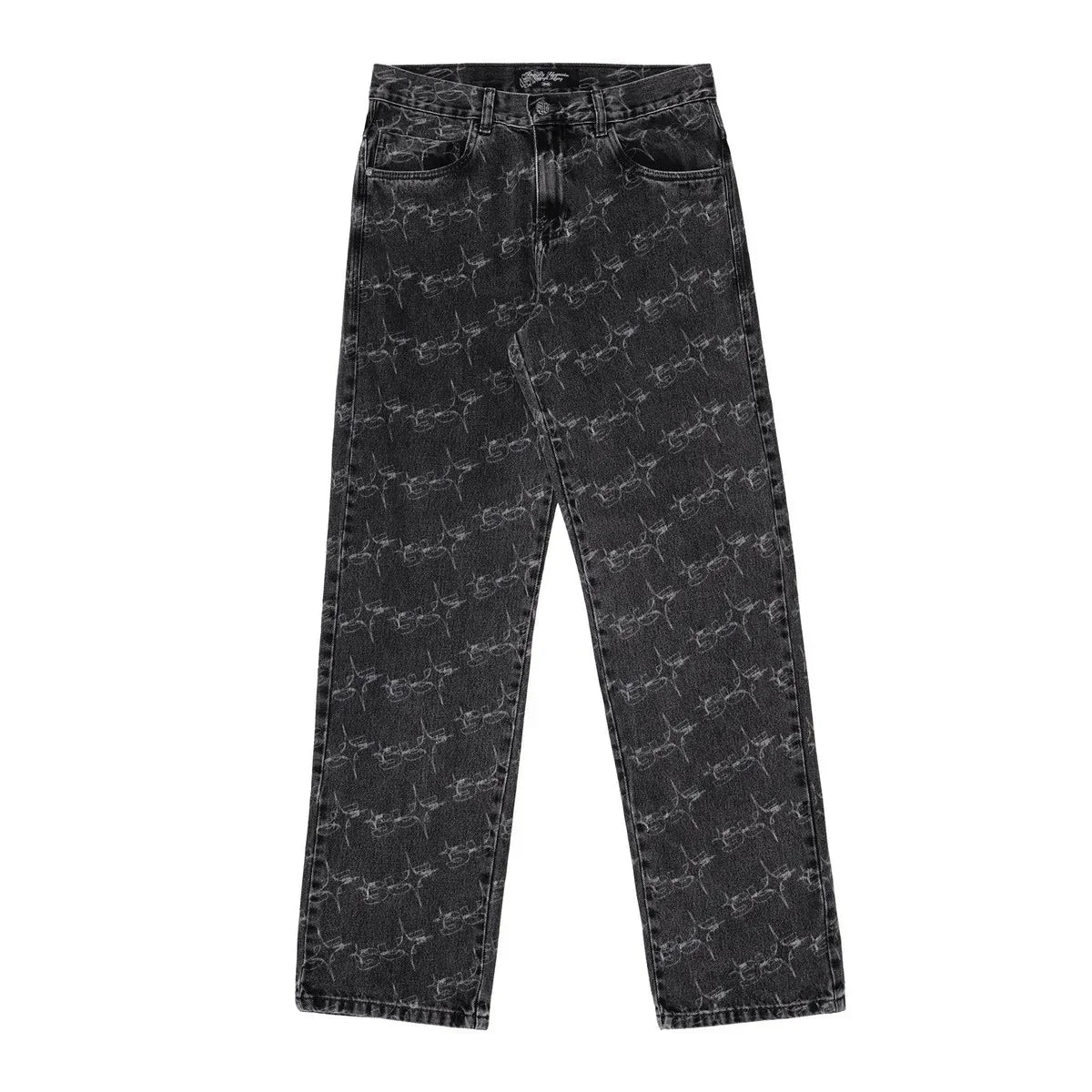 PANTS MONOGRAM SUFSTAR JEANS BLACK
