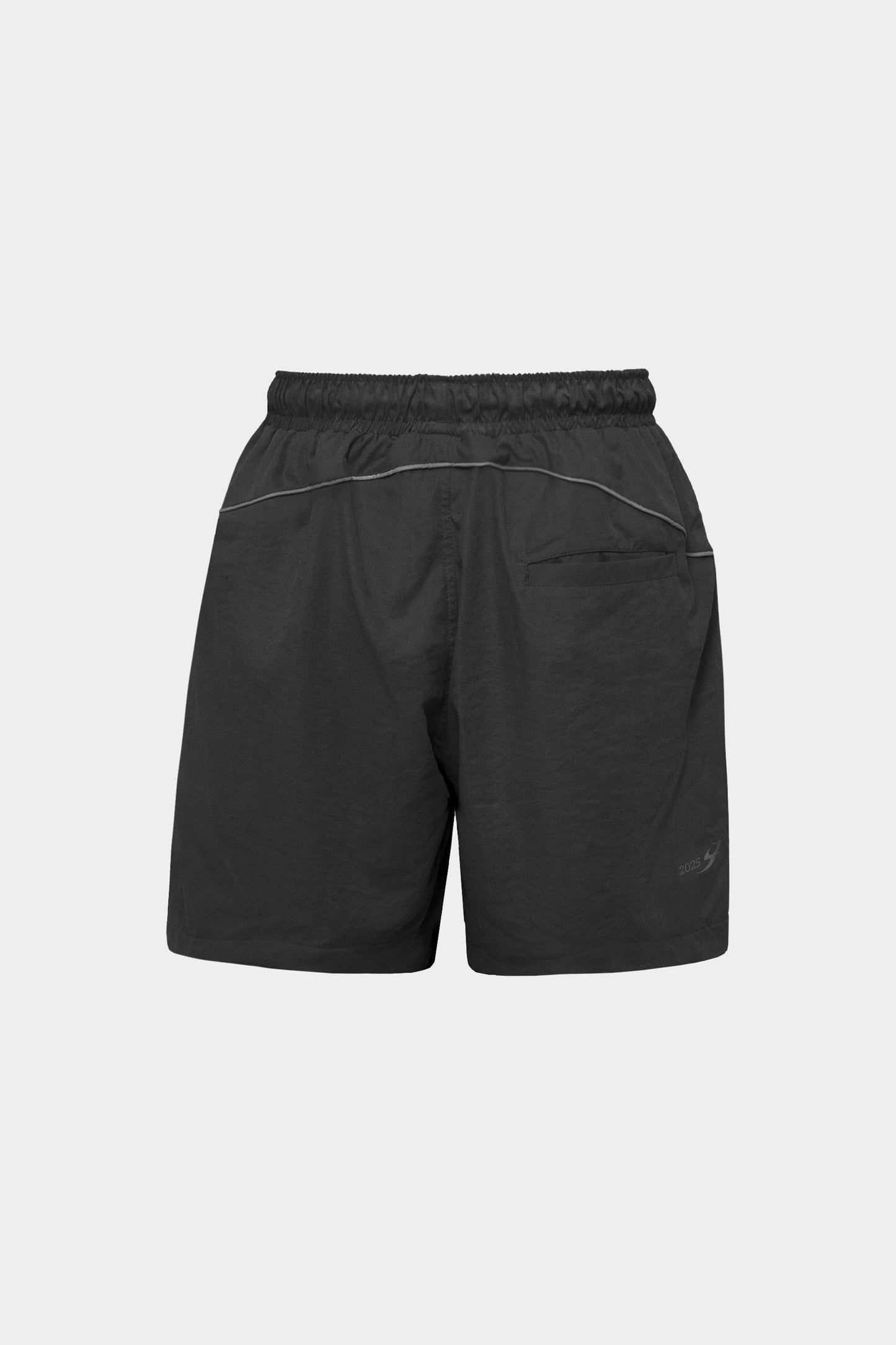Shorts Barra Crew Circular Refletivo (Black)