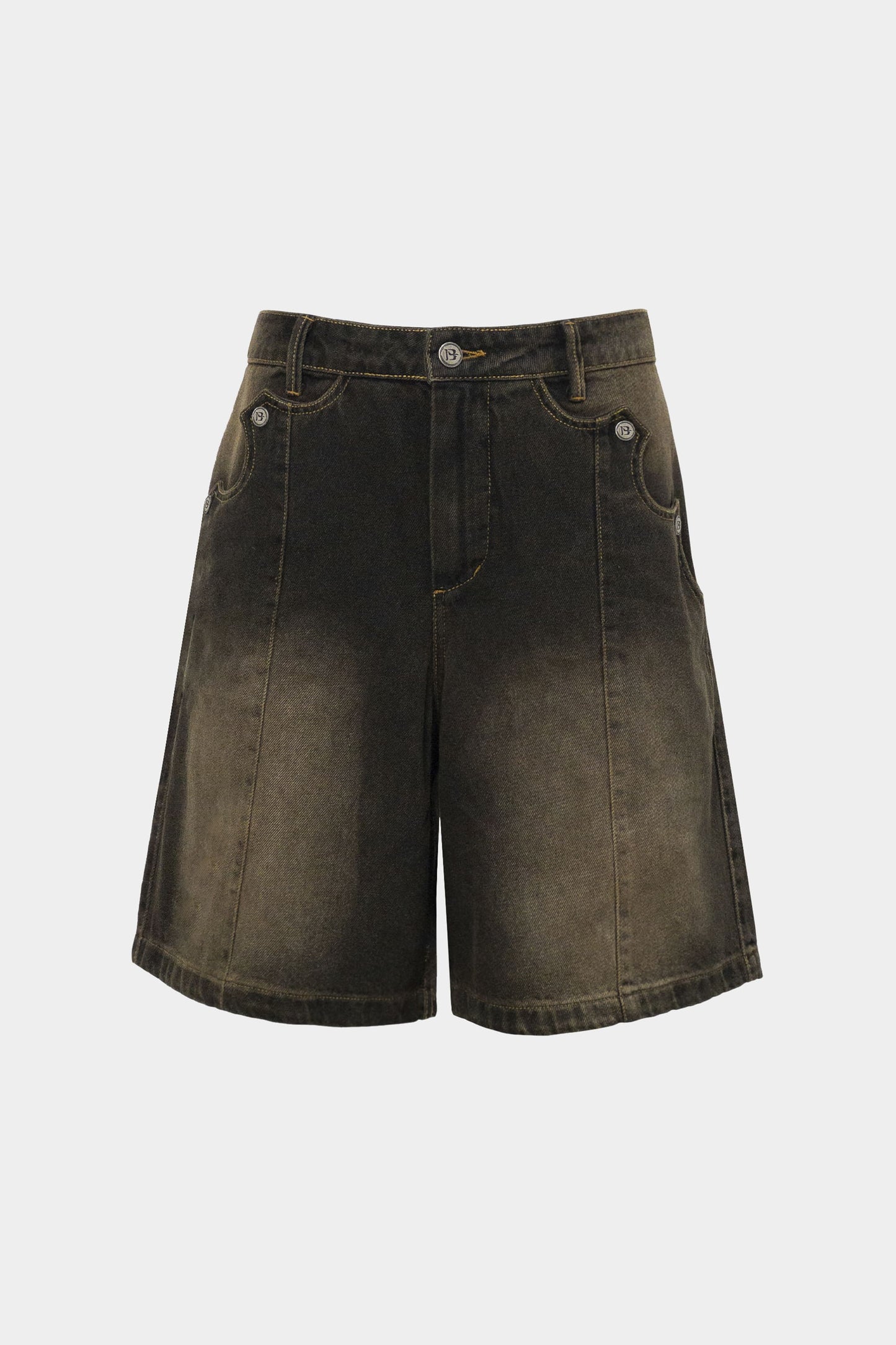 Bermuda Barra Crew Jeans B Reflexo (Graphite)