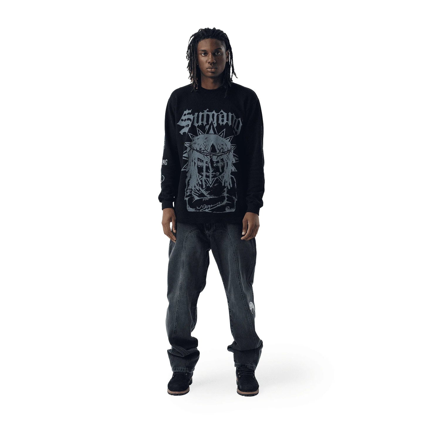 TEE LONG SLEEVE SOSA BLACK