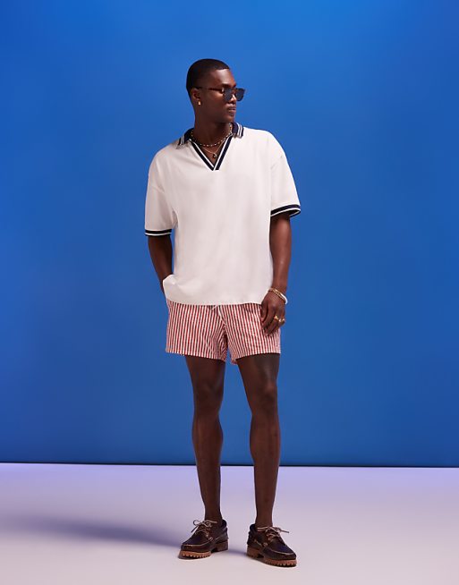 Camiseta Polo Oversized White Olding