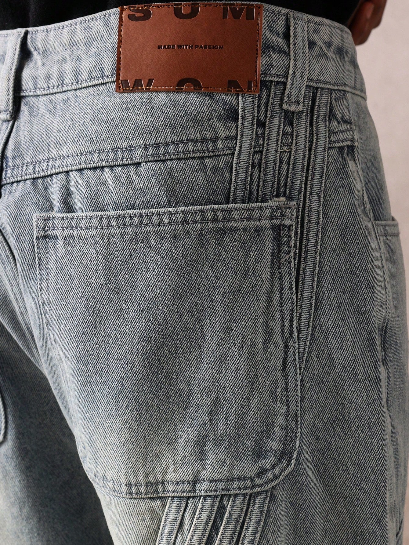 CALÇA WAVE DISTRESSED DENIM