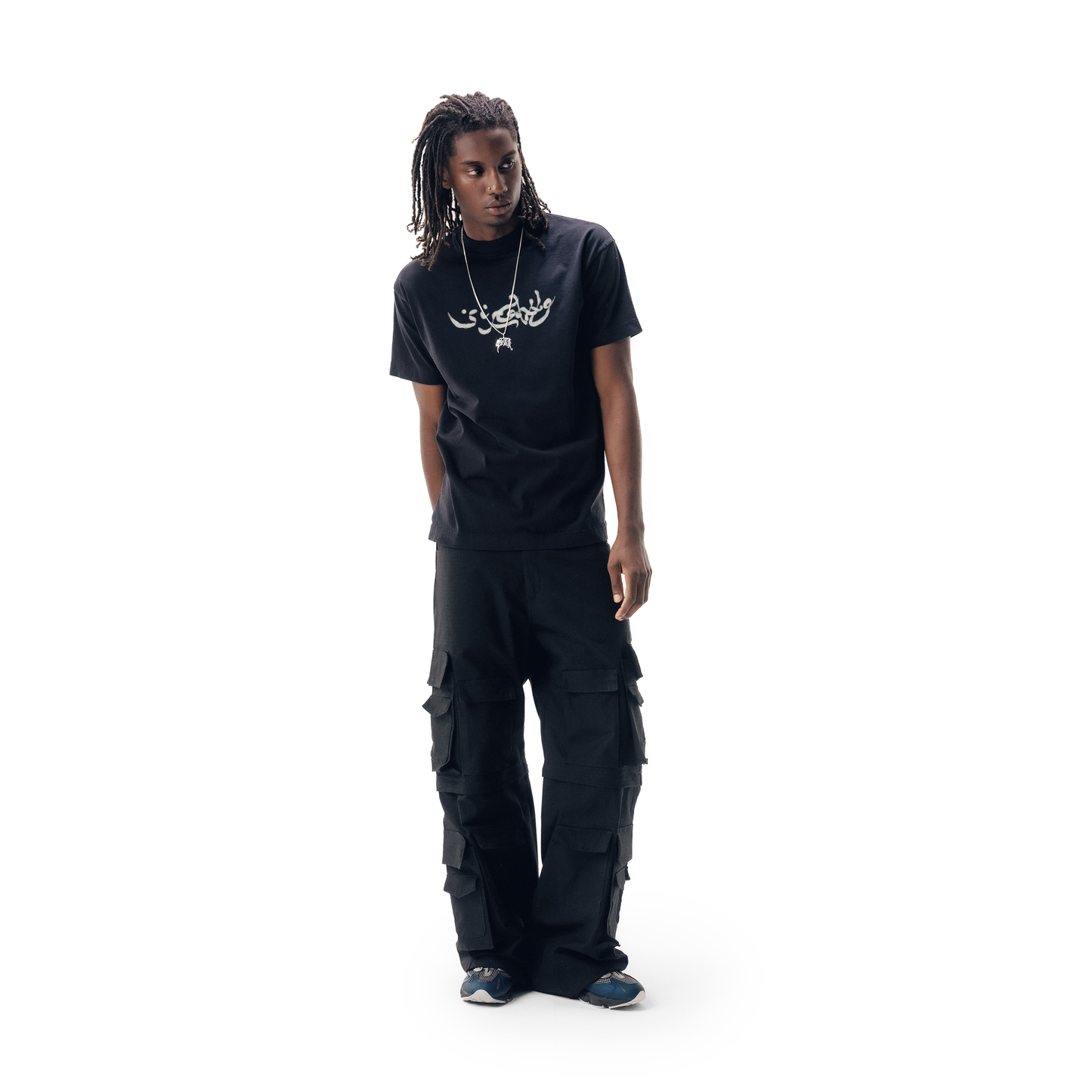 T-SHIRT SUFKALVIN AIRBRUSH BLACK