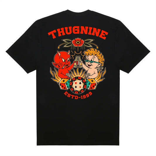 T-SHIRT YIN YANG DARK