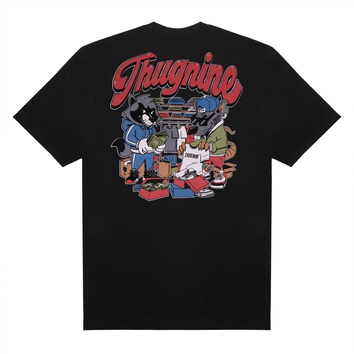 T-SHIRT LIQUID BLACK