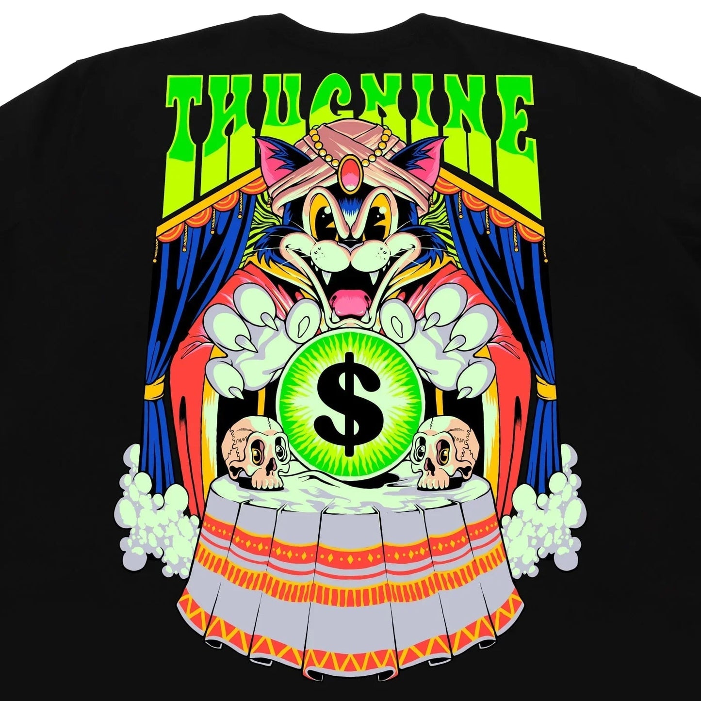 T-SHIRT PSYCHIC BLACK