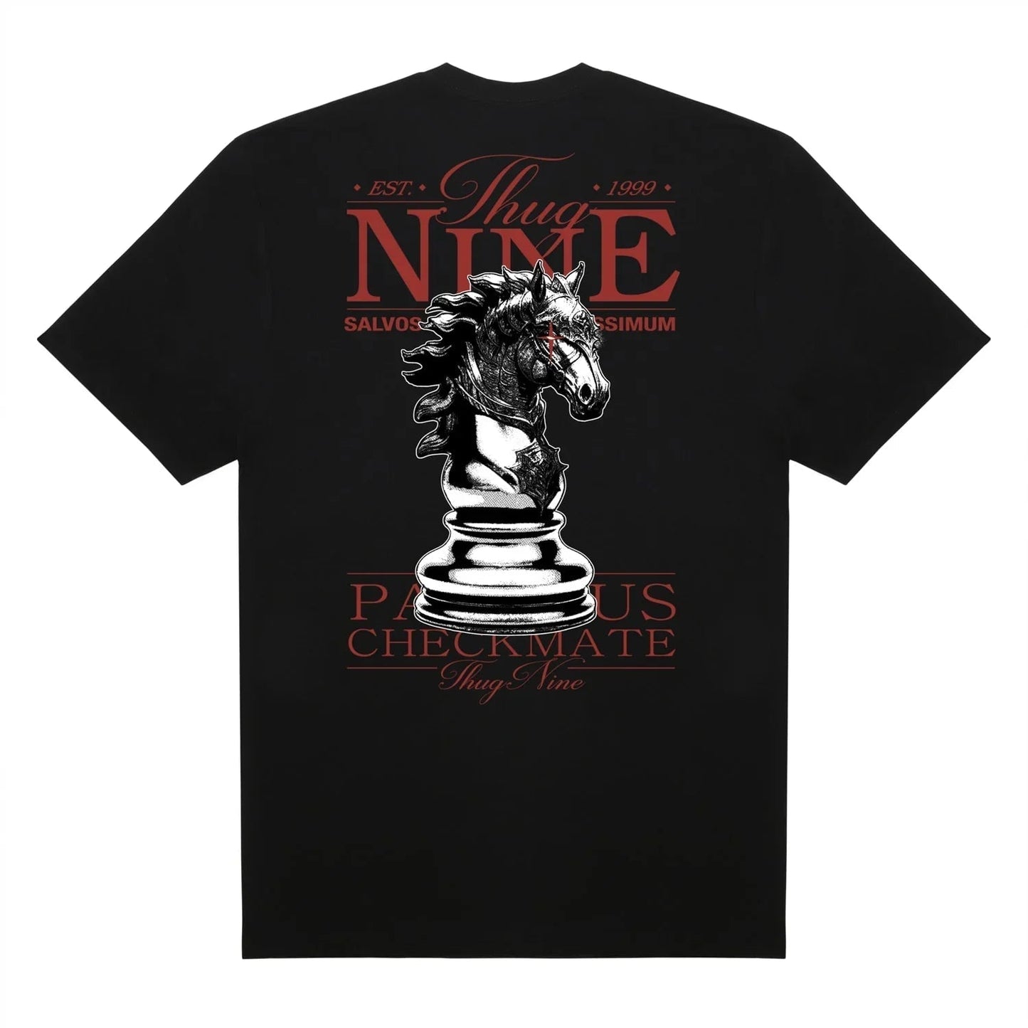 T-SHIRT CHECKMATE DARK