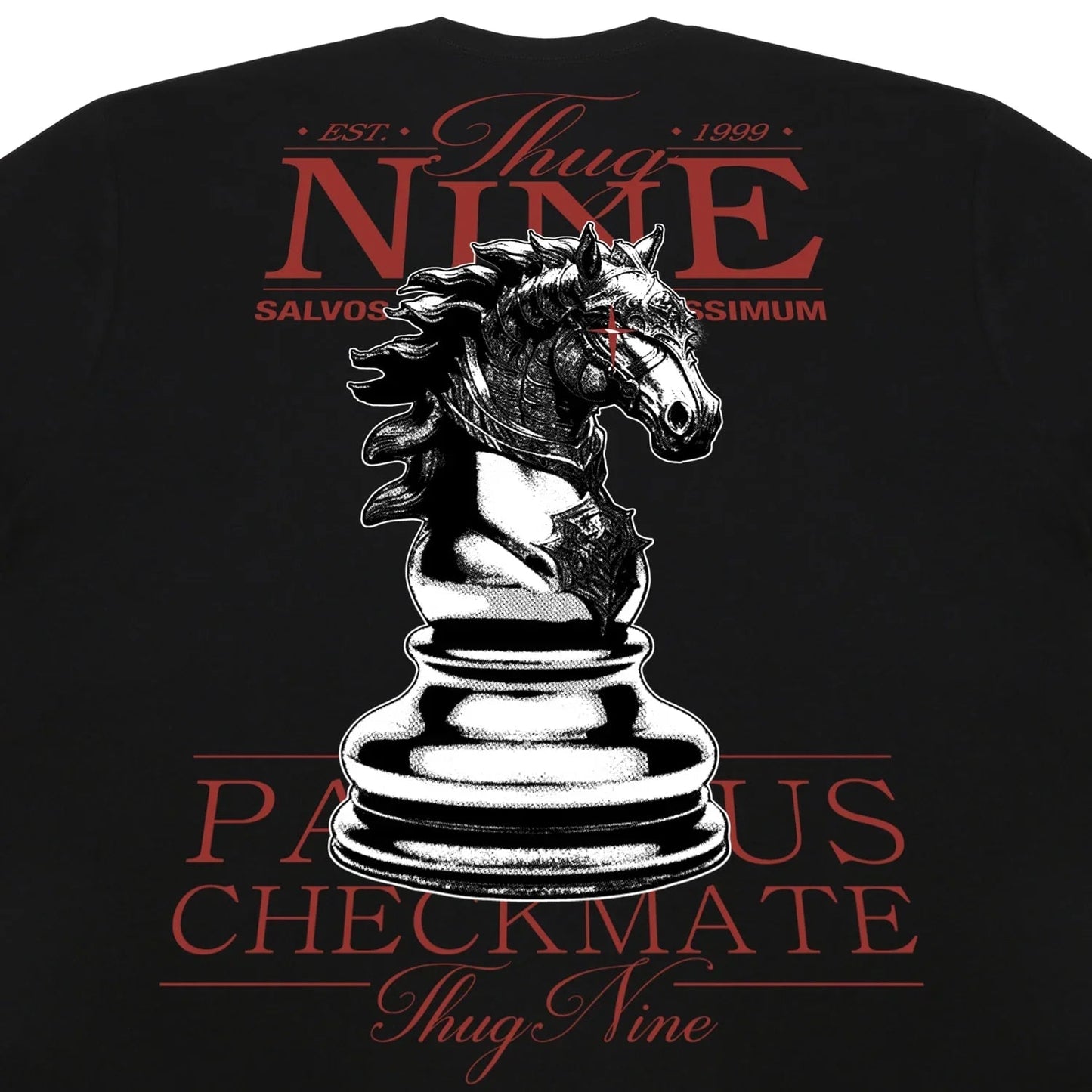 T-SHIRT CHECKMATE DARK