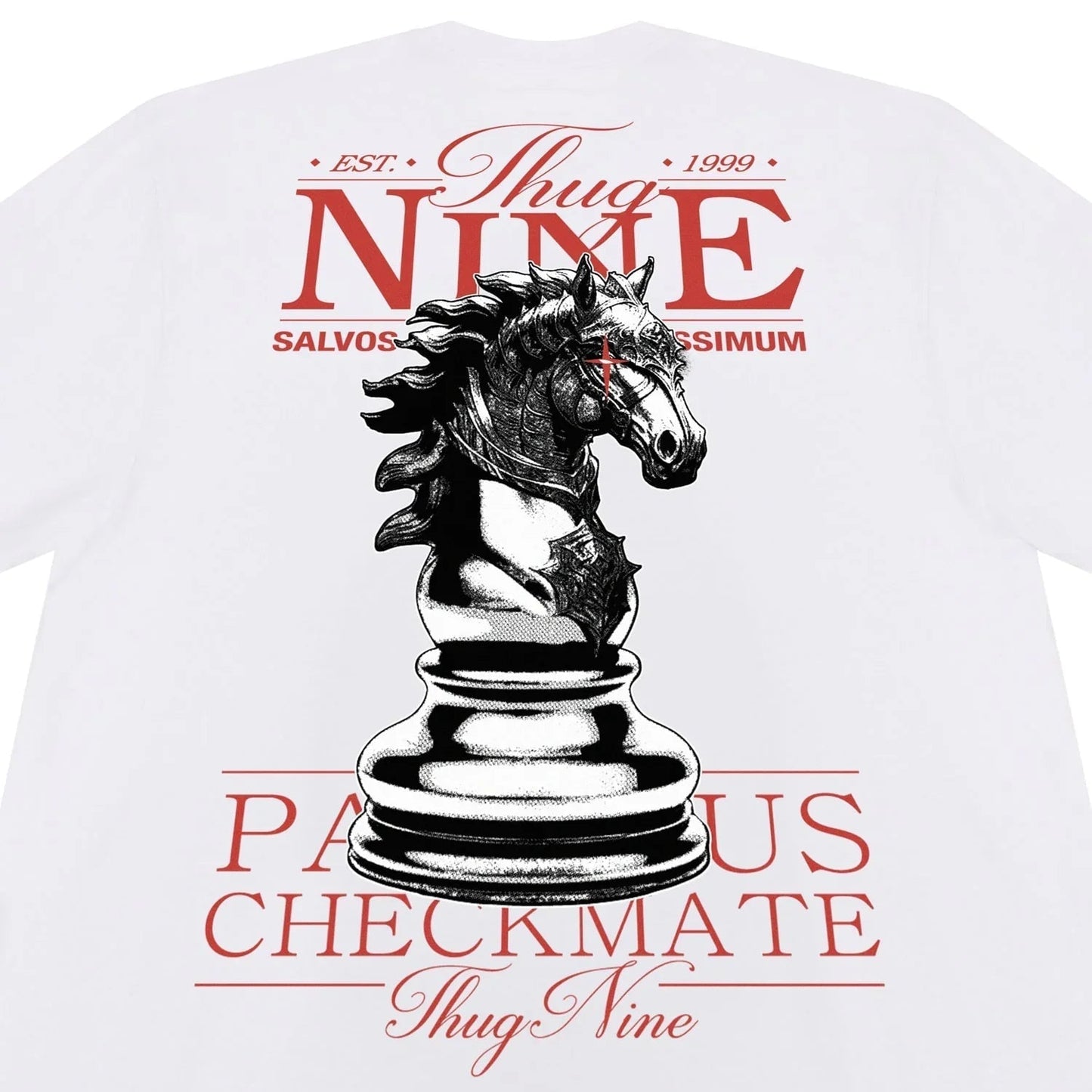 T-SHIRT CHECKMATE BLACK