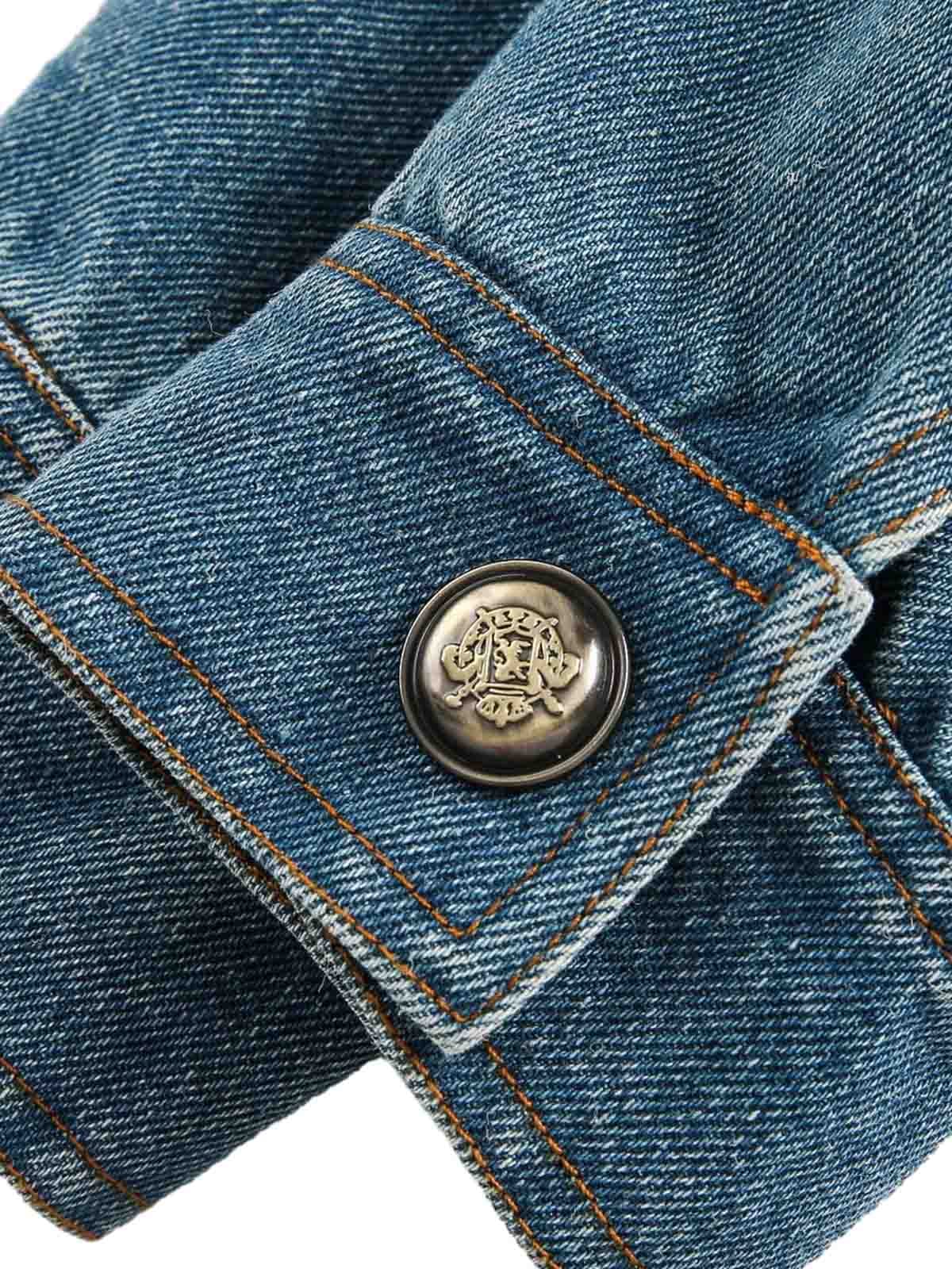 Jaqueta Heavy Washed Denim Work