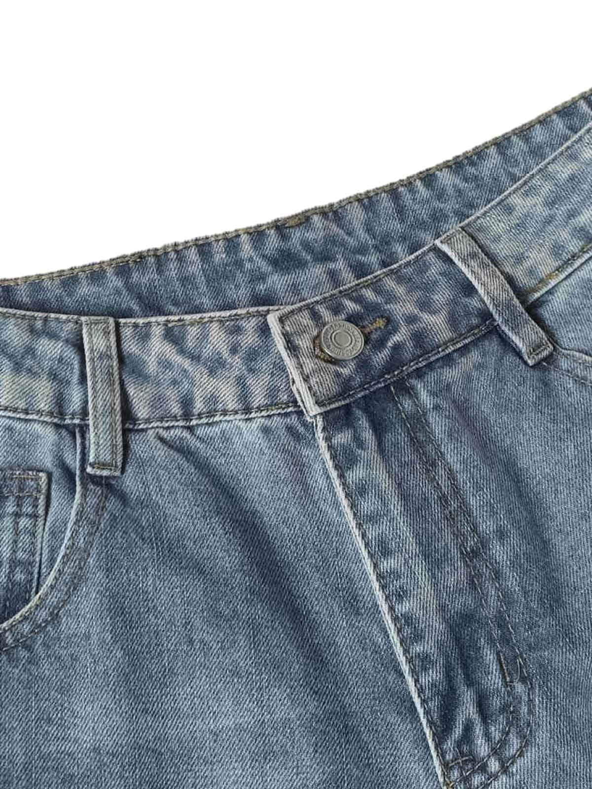 Shorts Ripped Deconstructed Split Barrel