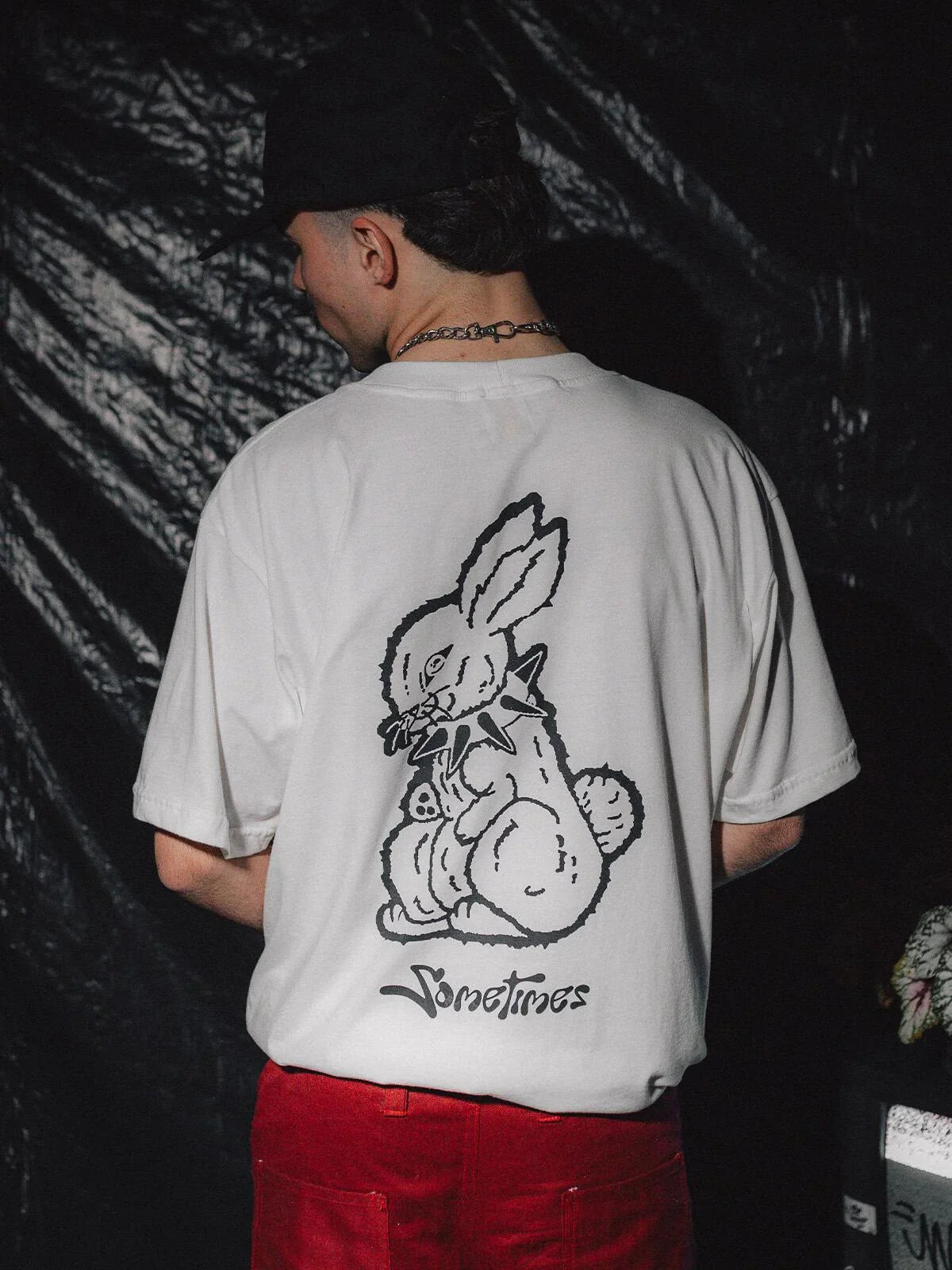 T-SHIRT BAD RABBITS OFF WHITE