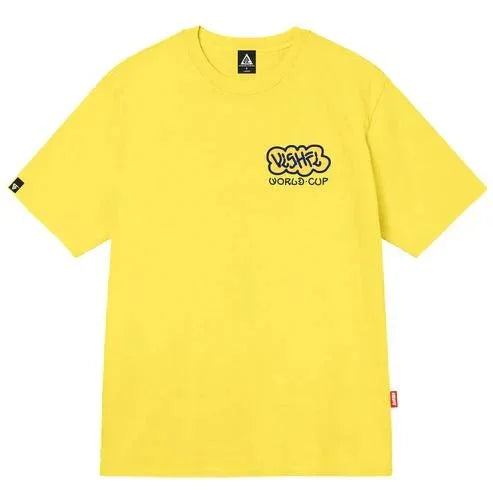 T-SHIRT RETRATOS DARK YELLOW