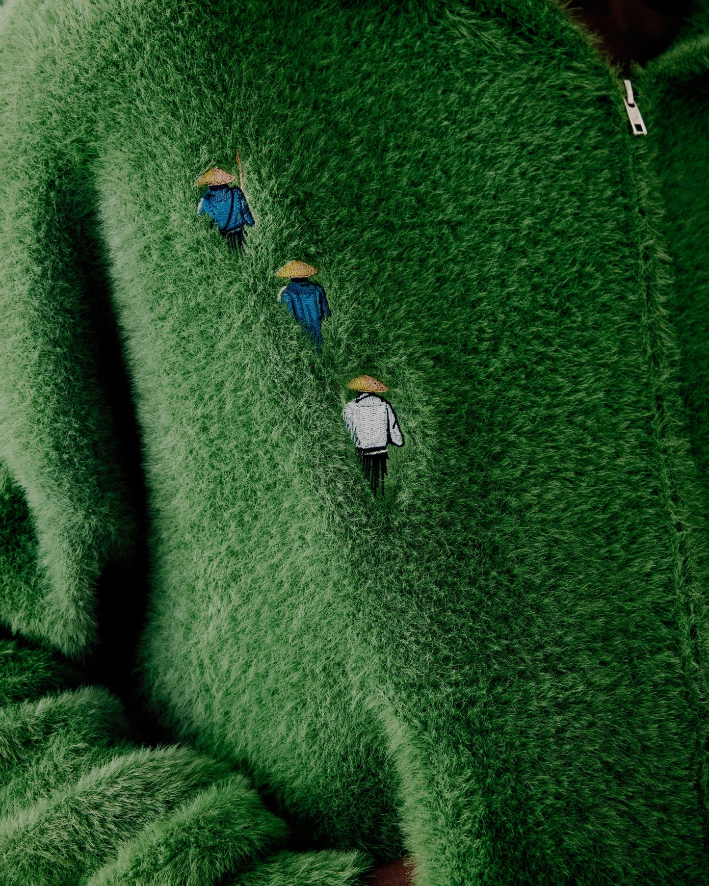 HOODIE EXPLORER SHAGGY KNIT