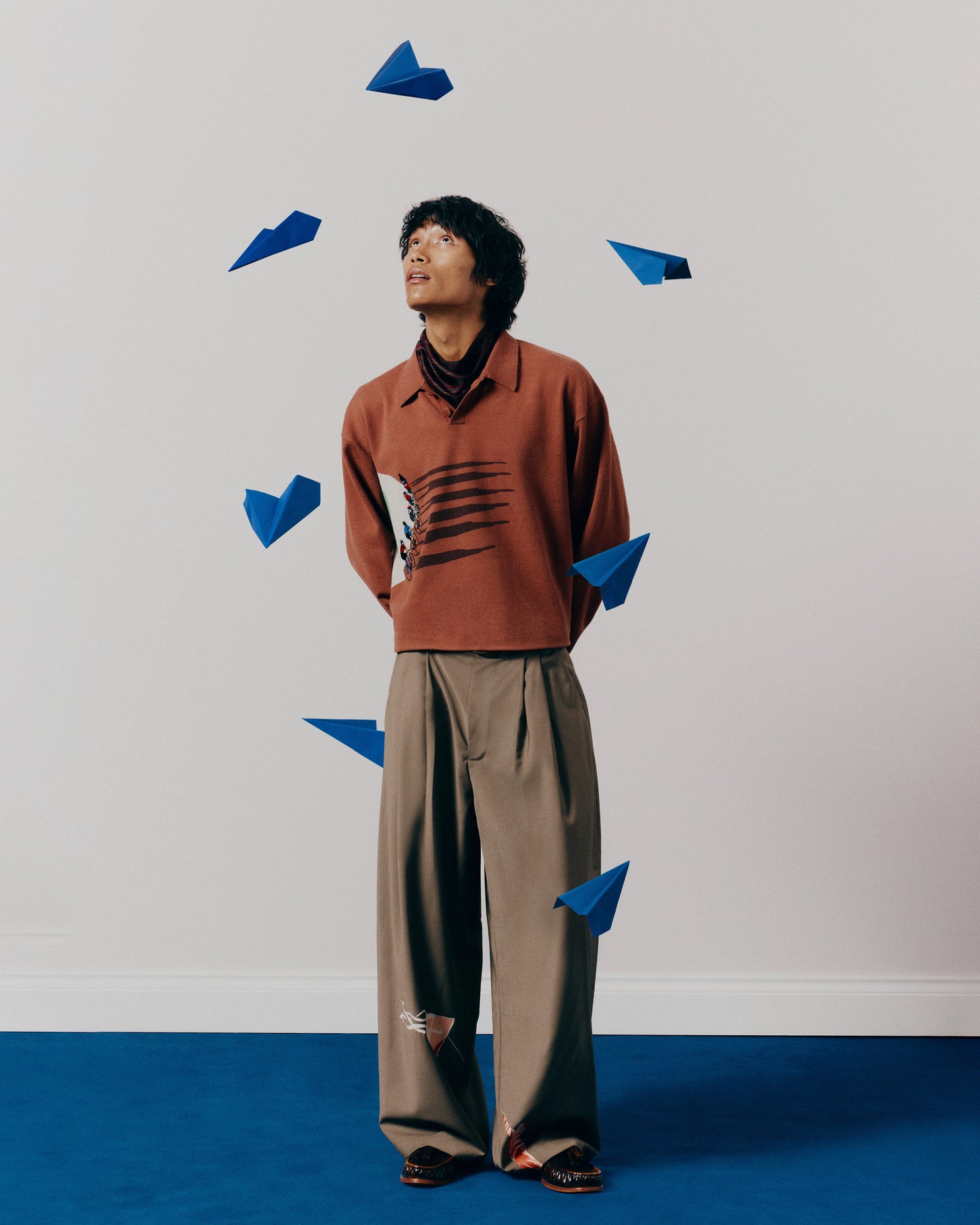 FINE KNIT CYCLING SWEATER