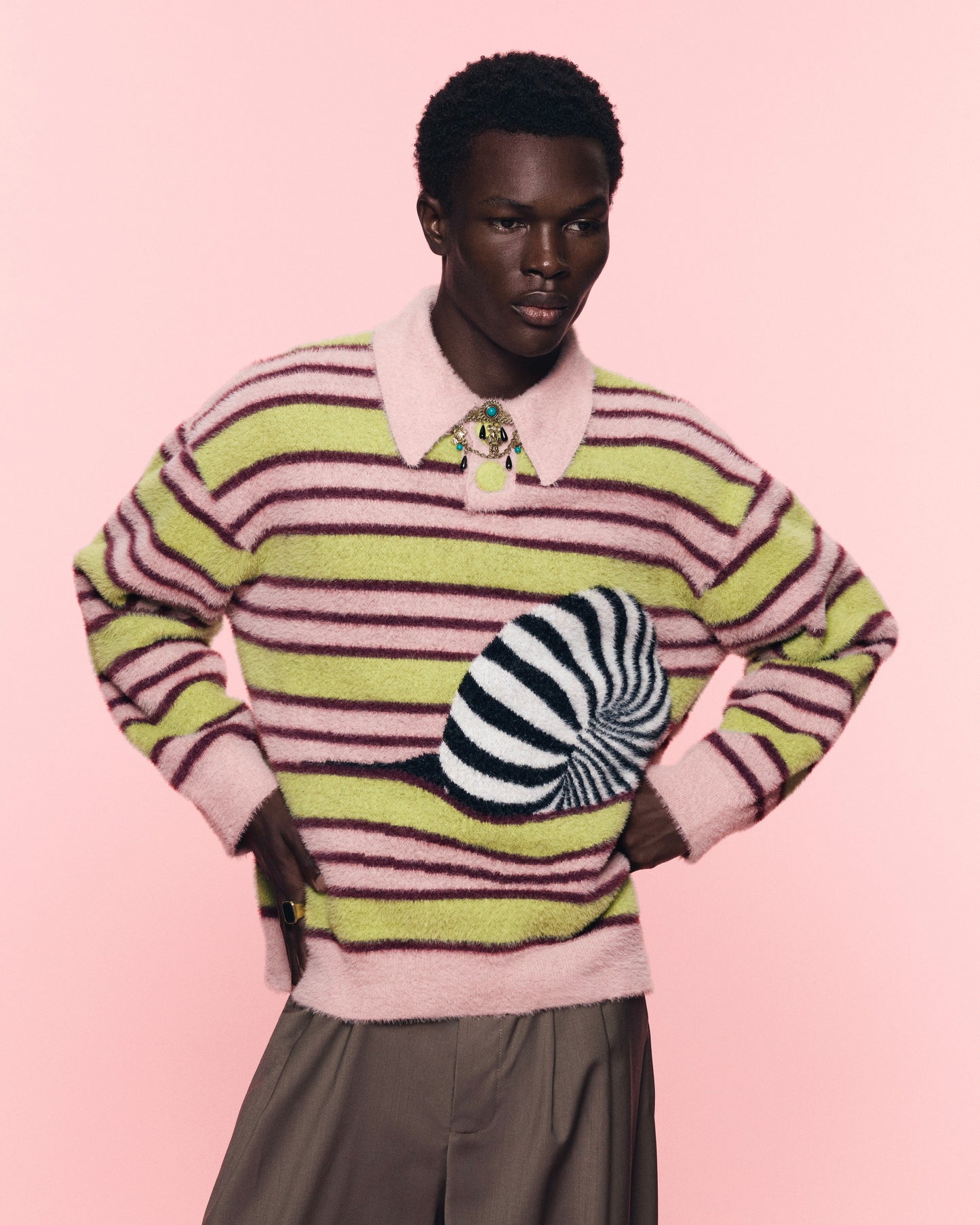 SUÉTER SHAGGY KNIT