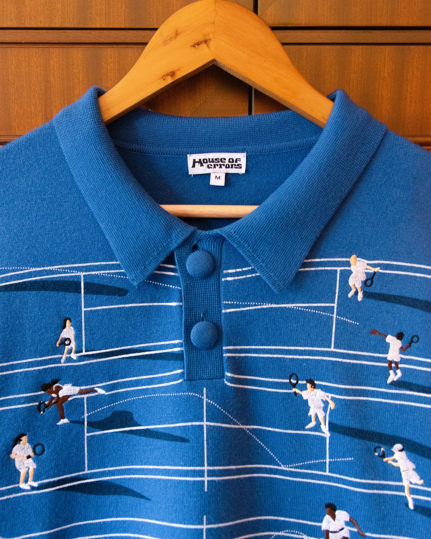 SUÉTER TENNIS FINE KNIT - ASPHALT