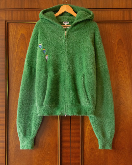 HOODIE EXPLORER SHAGGY KNIT