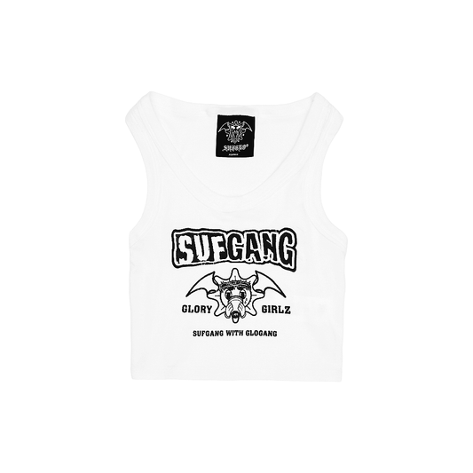 TANK CROP SUFGLO OFF WHITE