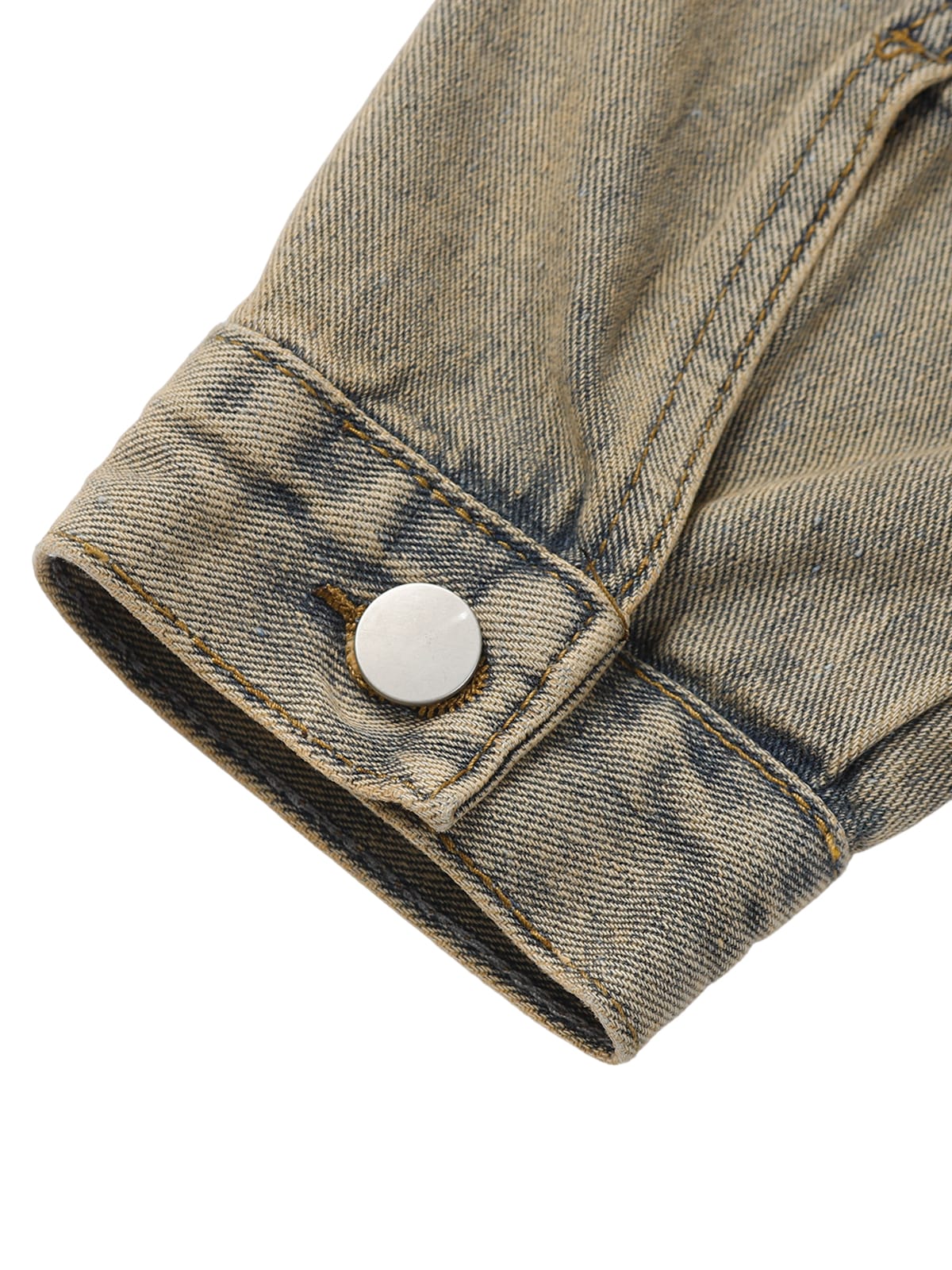 JAQUETA DENIM WASHED LETTERS