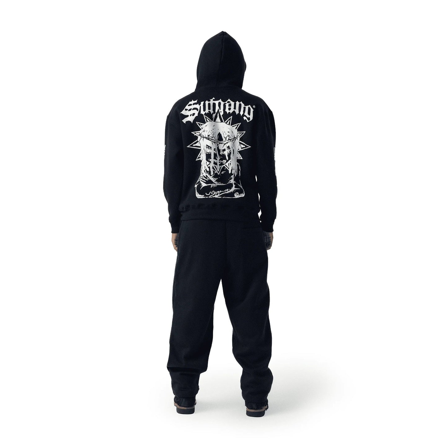HOODIE ZIPER SOSA BLACK