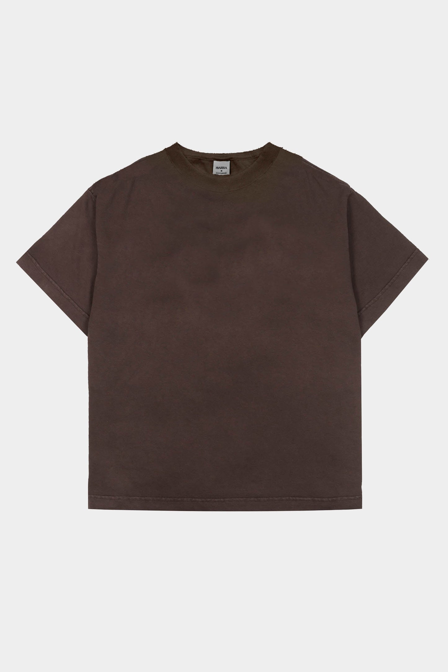 Camiseta Barra Crew Assinatura Patch Estonada (Brown)