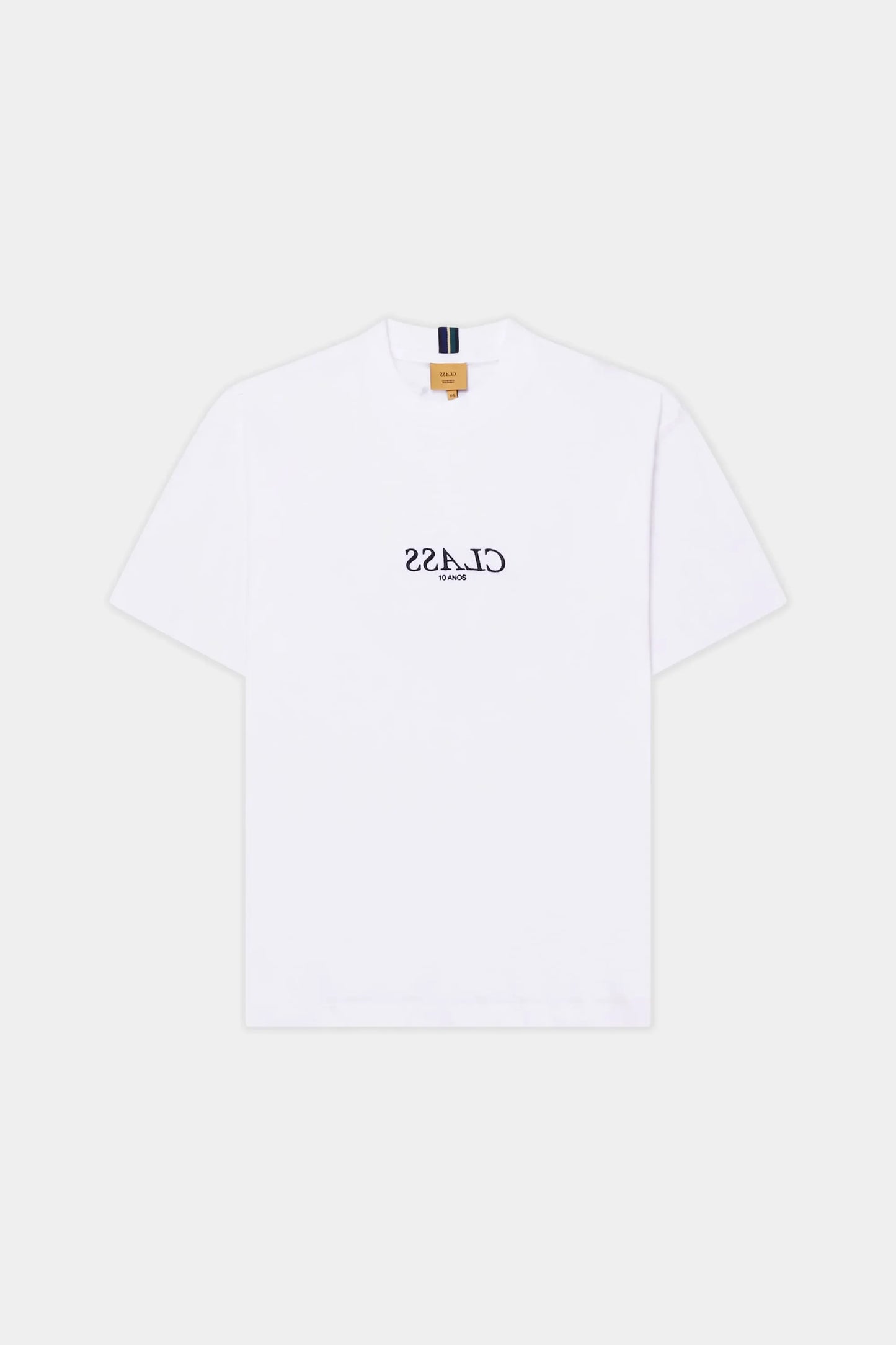 Camiseta Class Inverso 10 Anos (Off White)