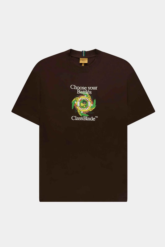T-SHIRT CLASSBLADE DARK BROWN