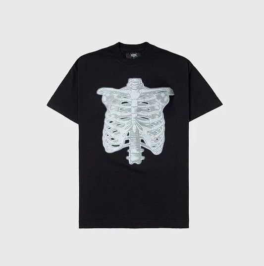 T-SHIRT BONES BLACK