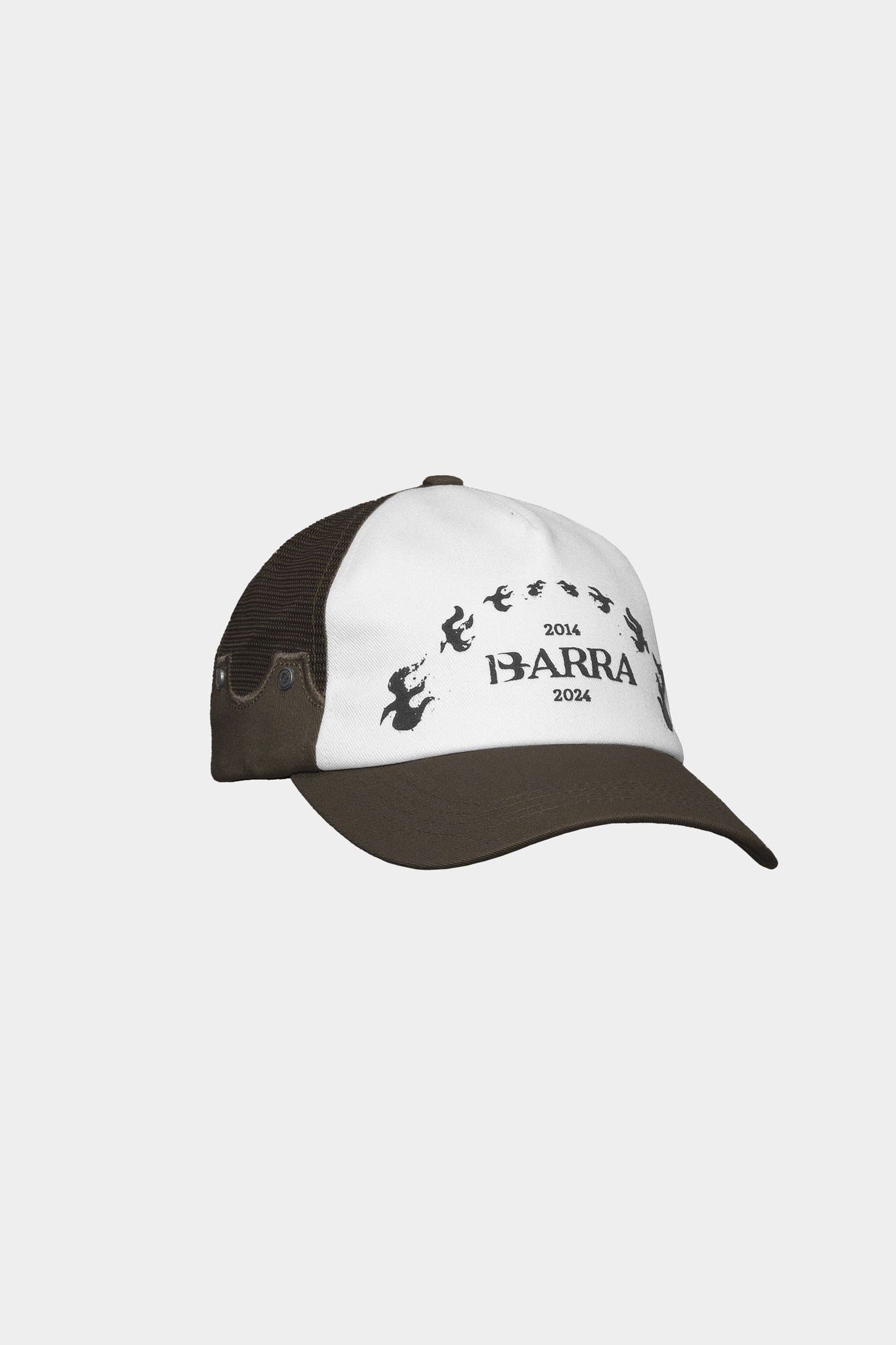Bone Barra Crew Trucker Local x Global (Brown)