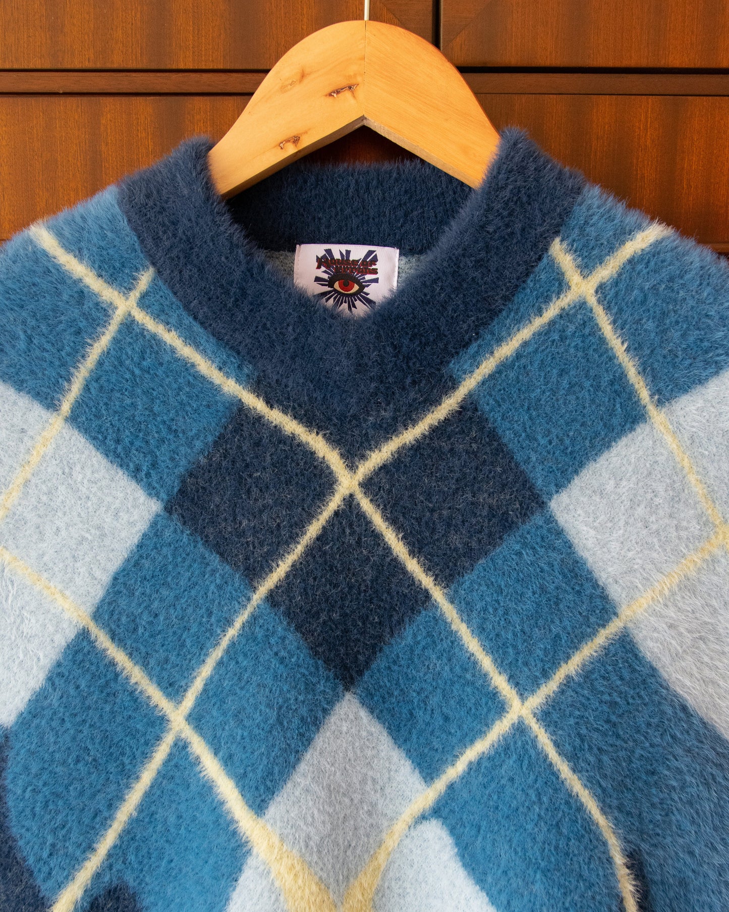 SUÉTER VEST SHAGGY KNIT