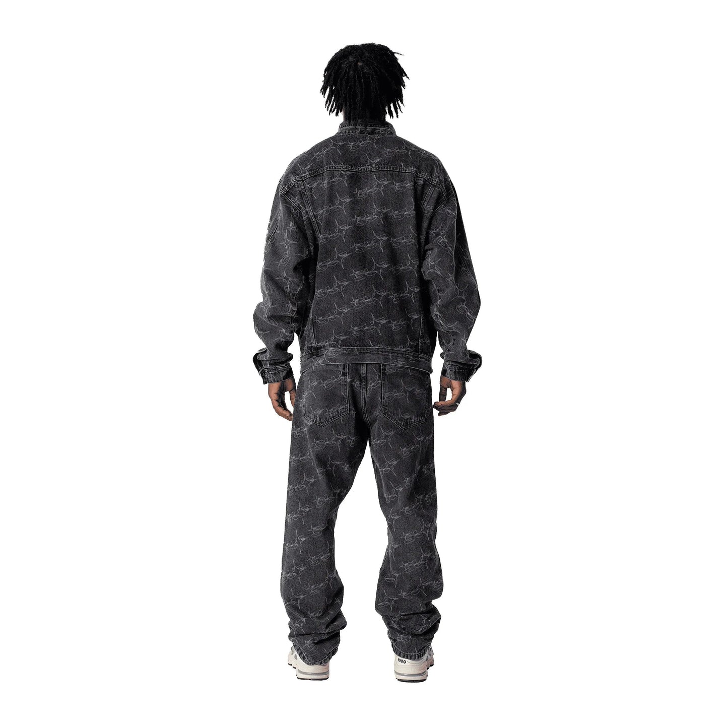 JAQUETA MONOGRAM SUFSTAR BLACK
