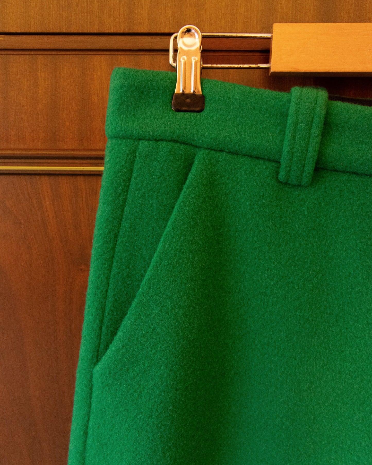 WOOL FIELD TROUSERS