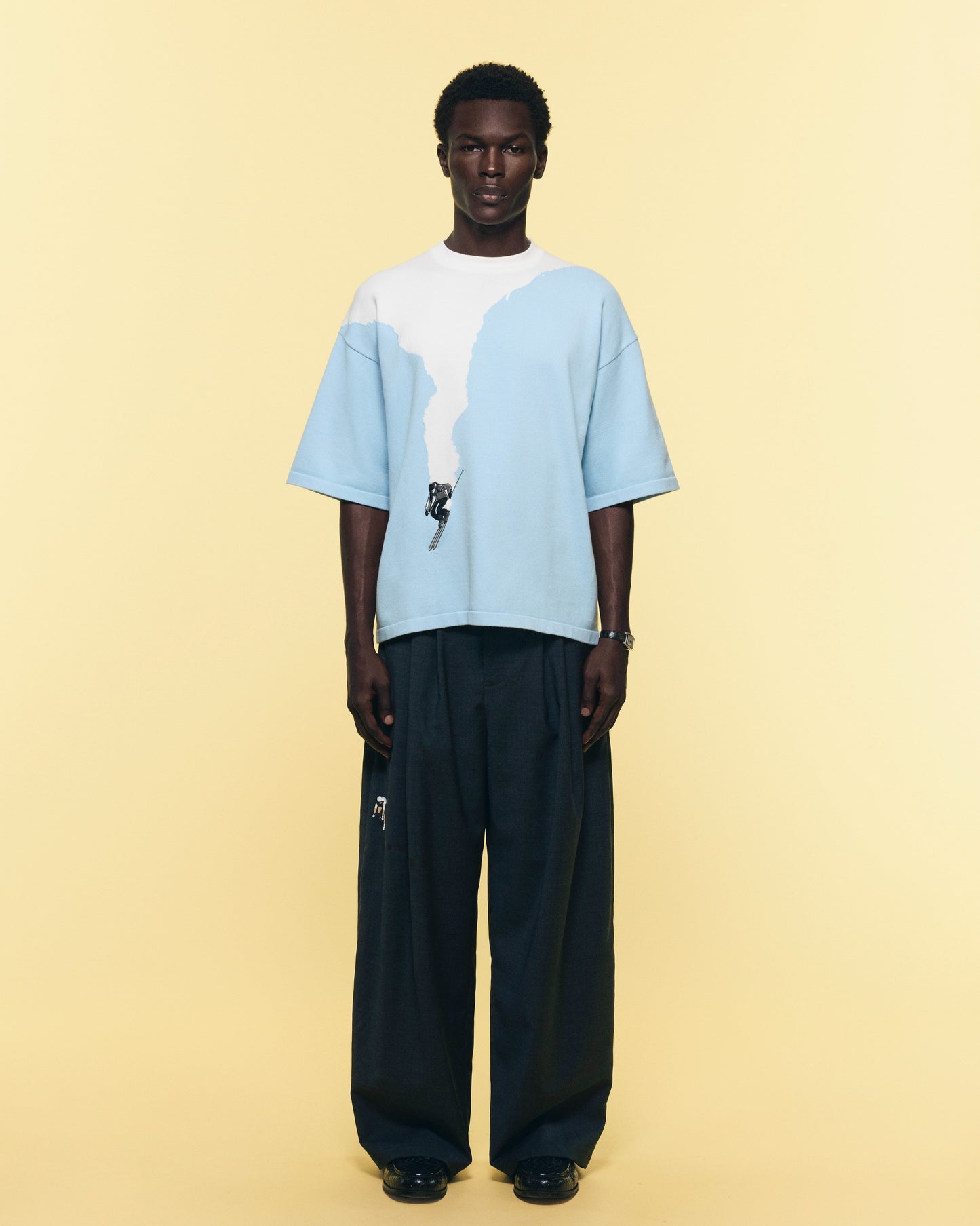 T-SHIRT 'TOUT SCHUSS' KNIT