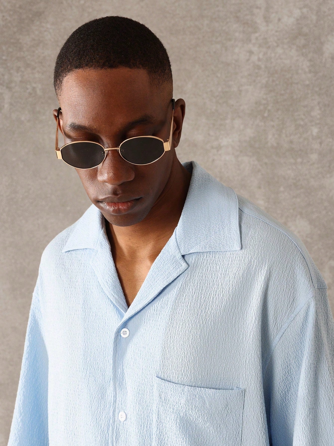 Camisa X Nawaf Blue