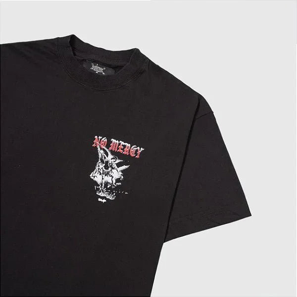 T-SHIRT NO MERCY BLACK