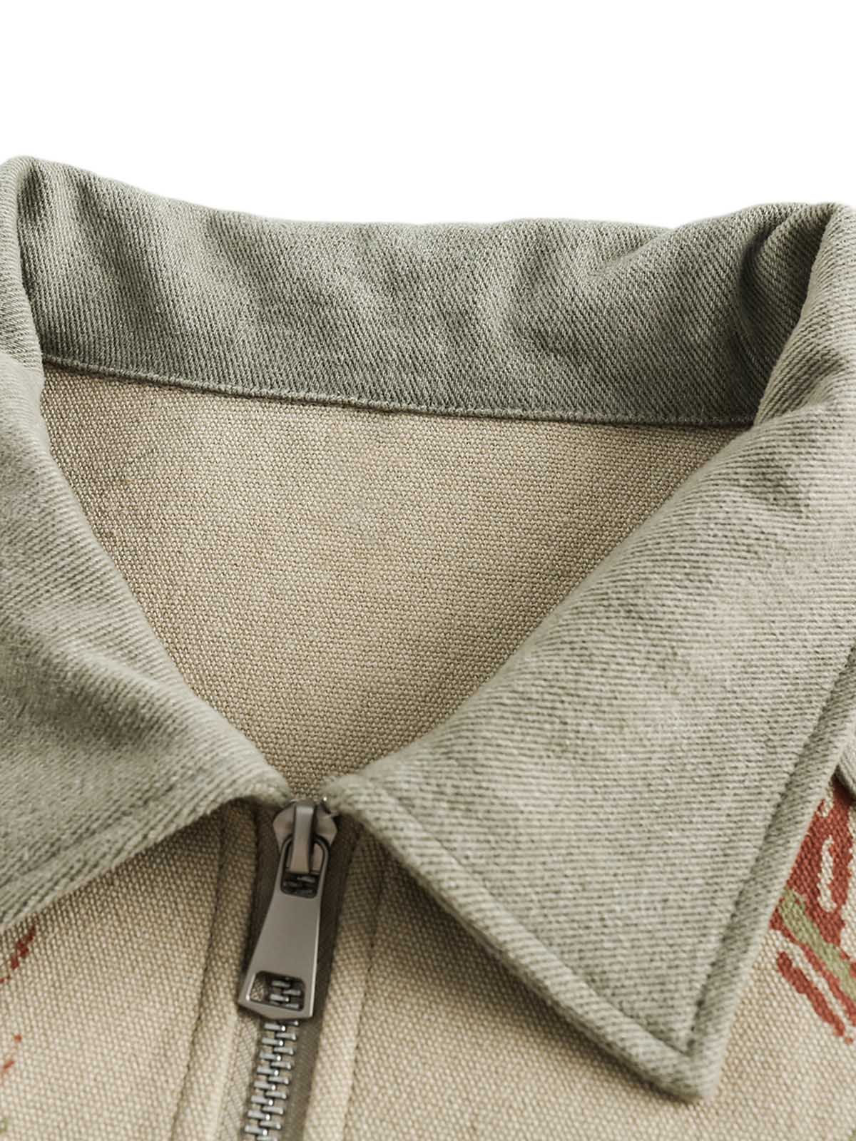 JAQUETA DENIM PATCHWORK 2224
