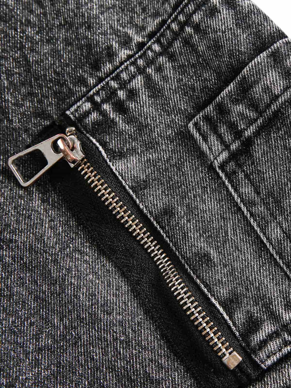 JAQUETA DECONSTRUÍDA DENIM