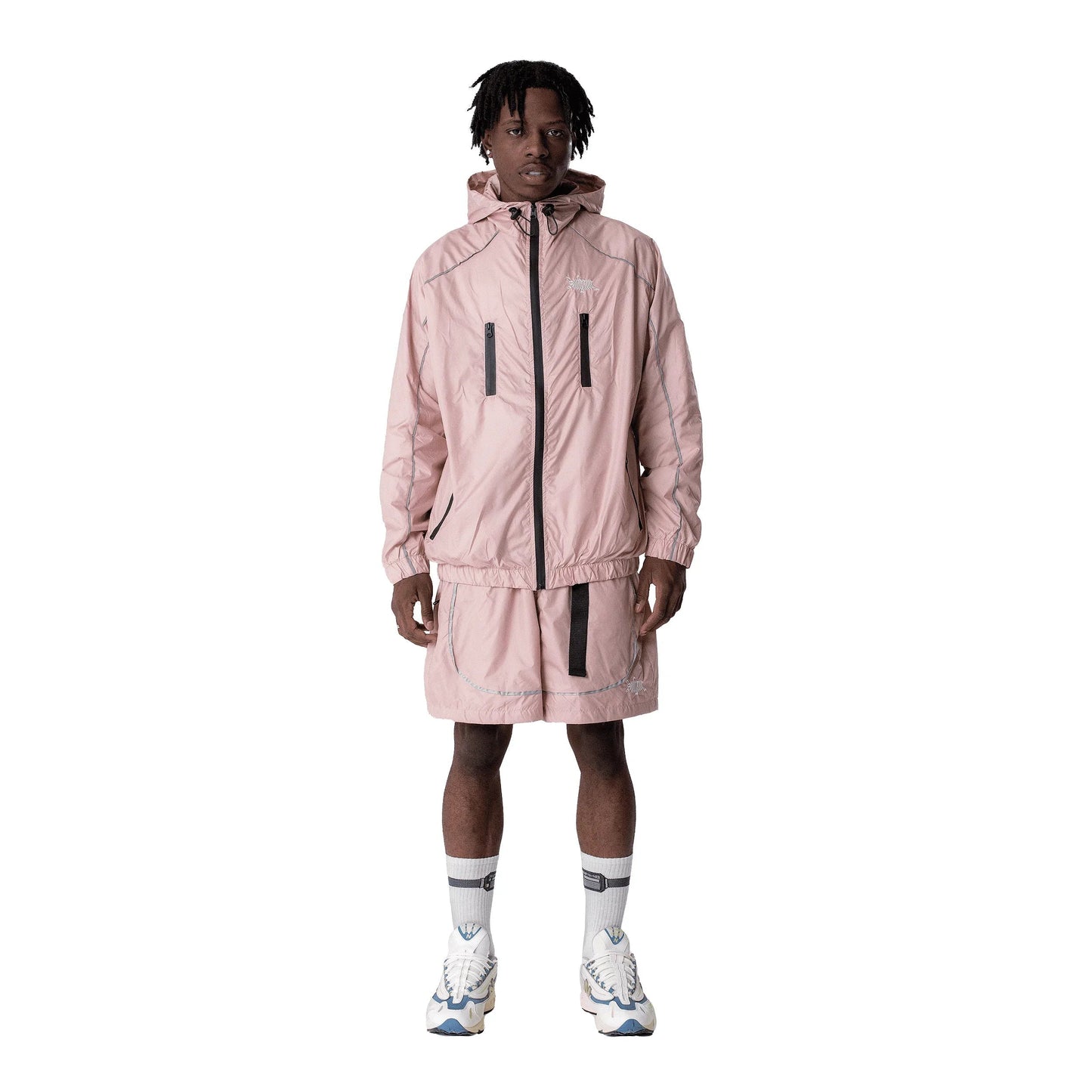 JAQUETA TRACK 3M ROSA