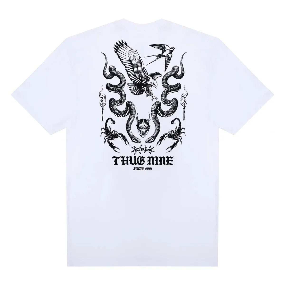 T-SHIRT THREAT BLACK