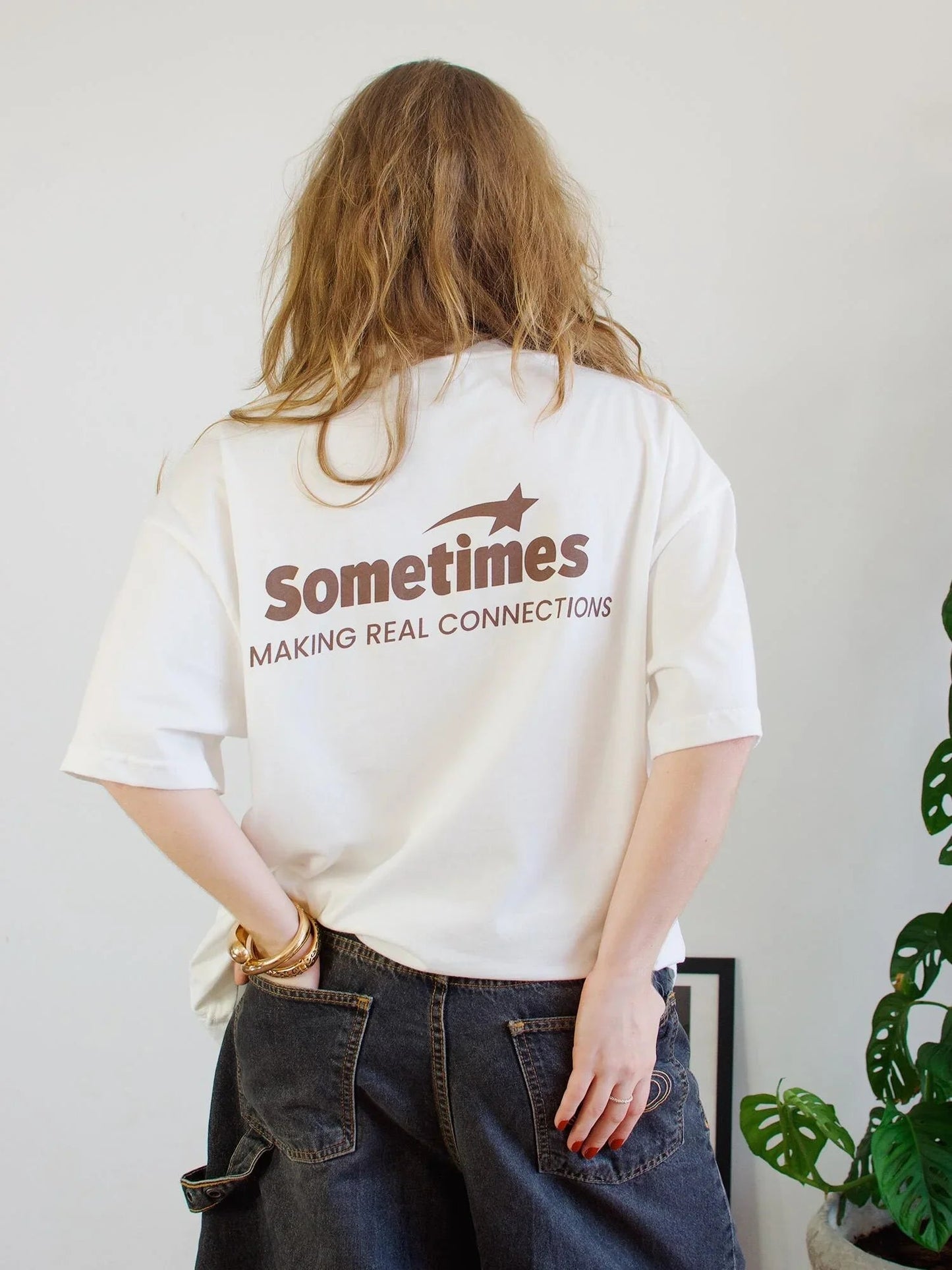 T-SHIRT REAL CONNECTIONS BOXY