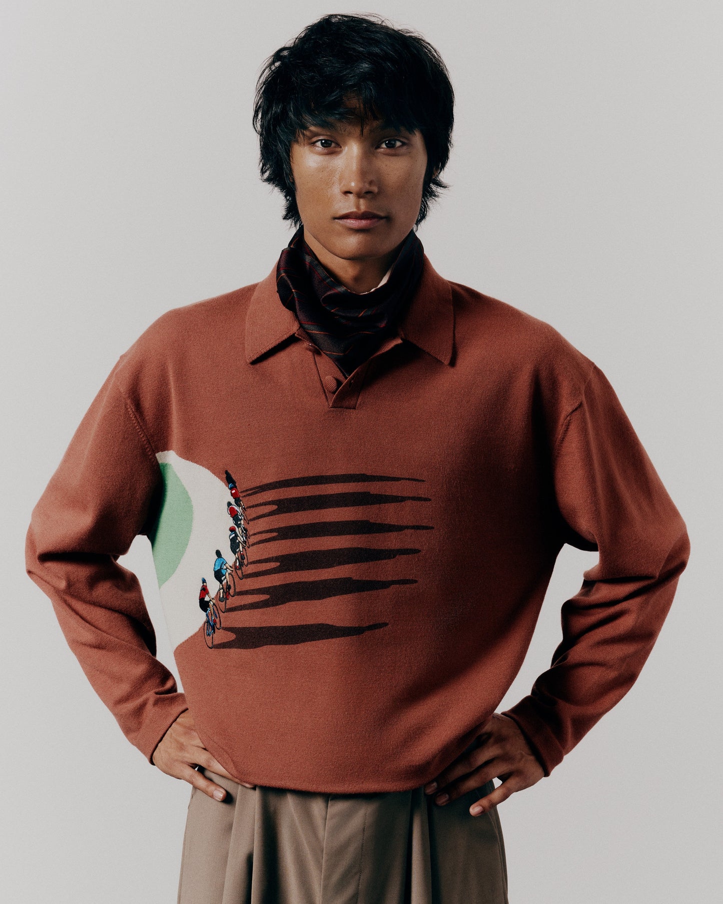 SUÉTER CYCLING FINE KNIT