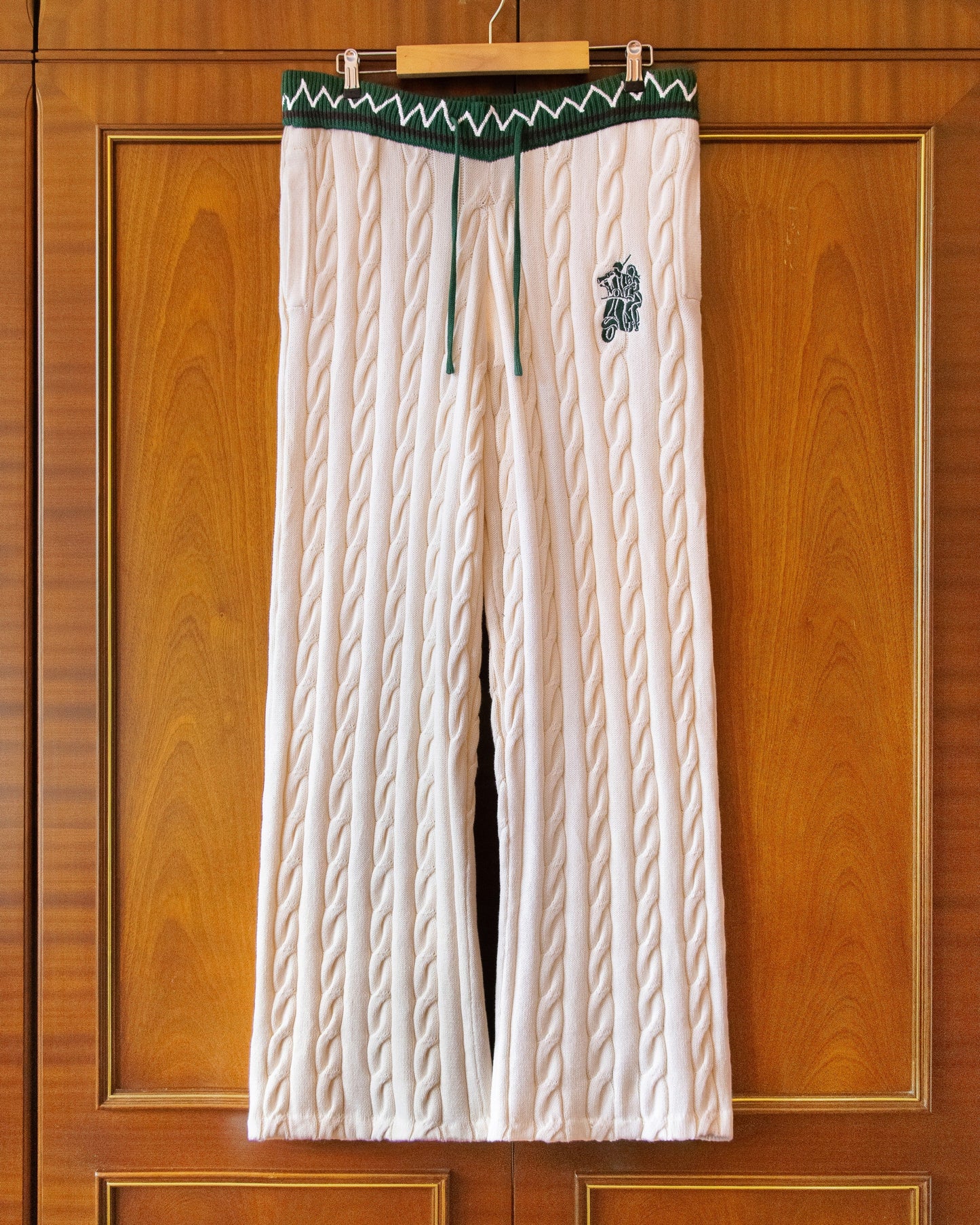CALÇA COTTON CABLE KNIT