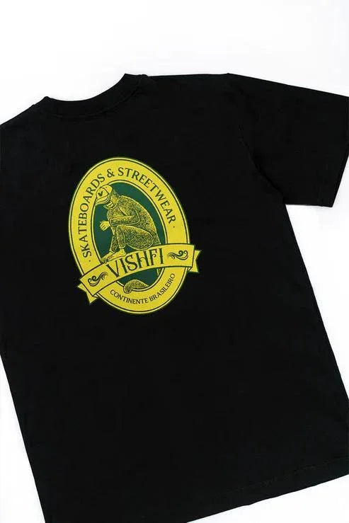 T-SHIRT CONTINENTAL BLACK