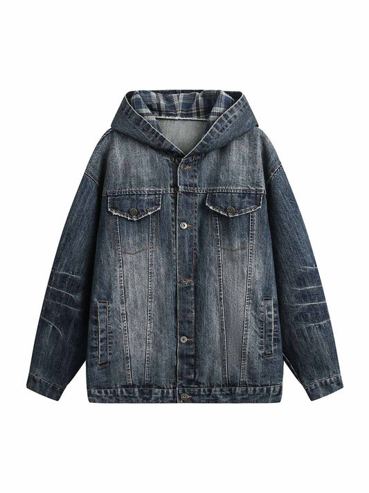 JAQUETA HOODED WORKWEAR WASHED