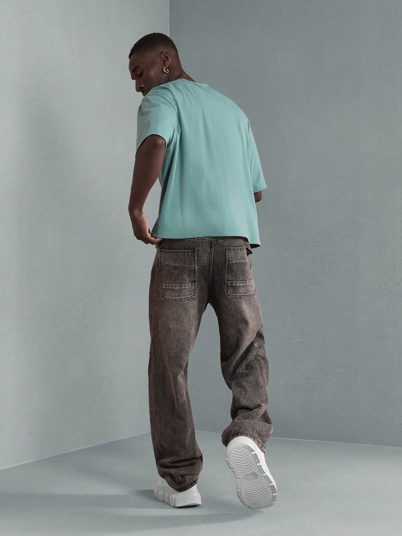 Calça Denim Skater
