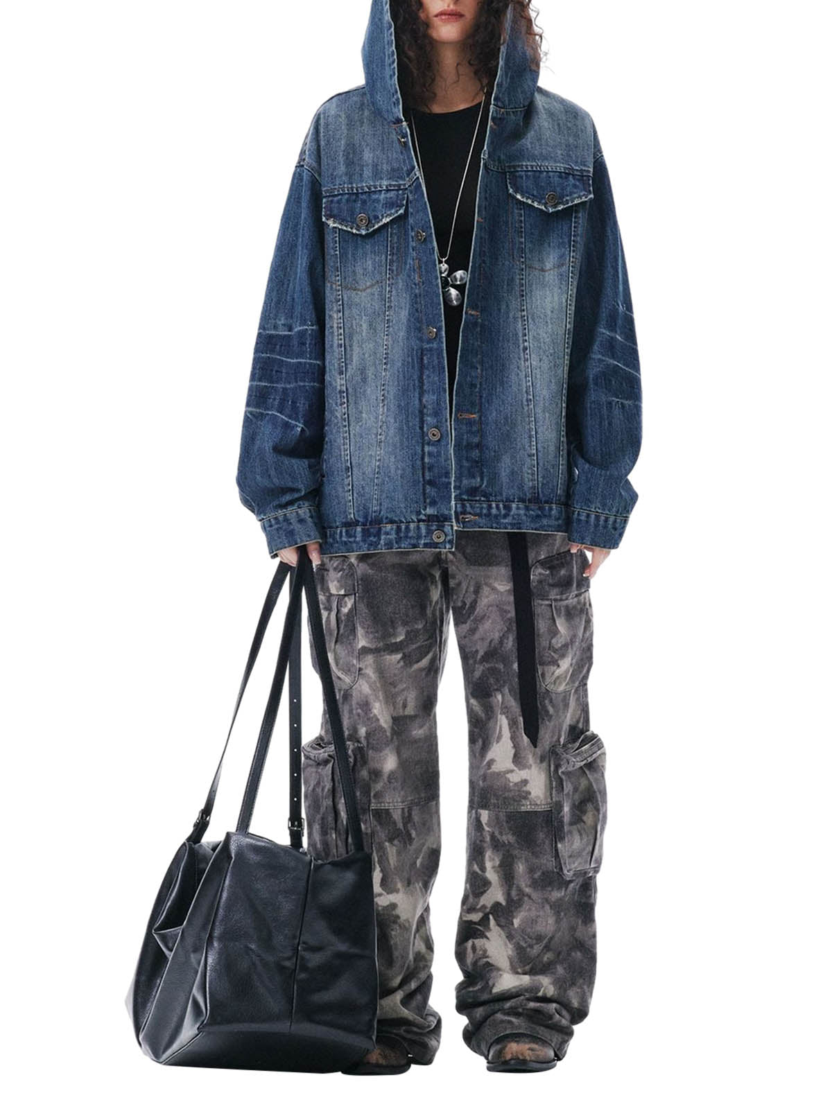 JAQUETA HOODED WORKWEAR WASHED