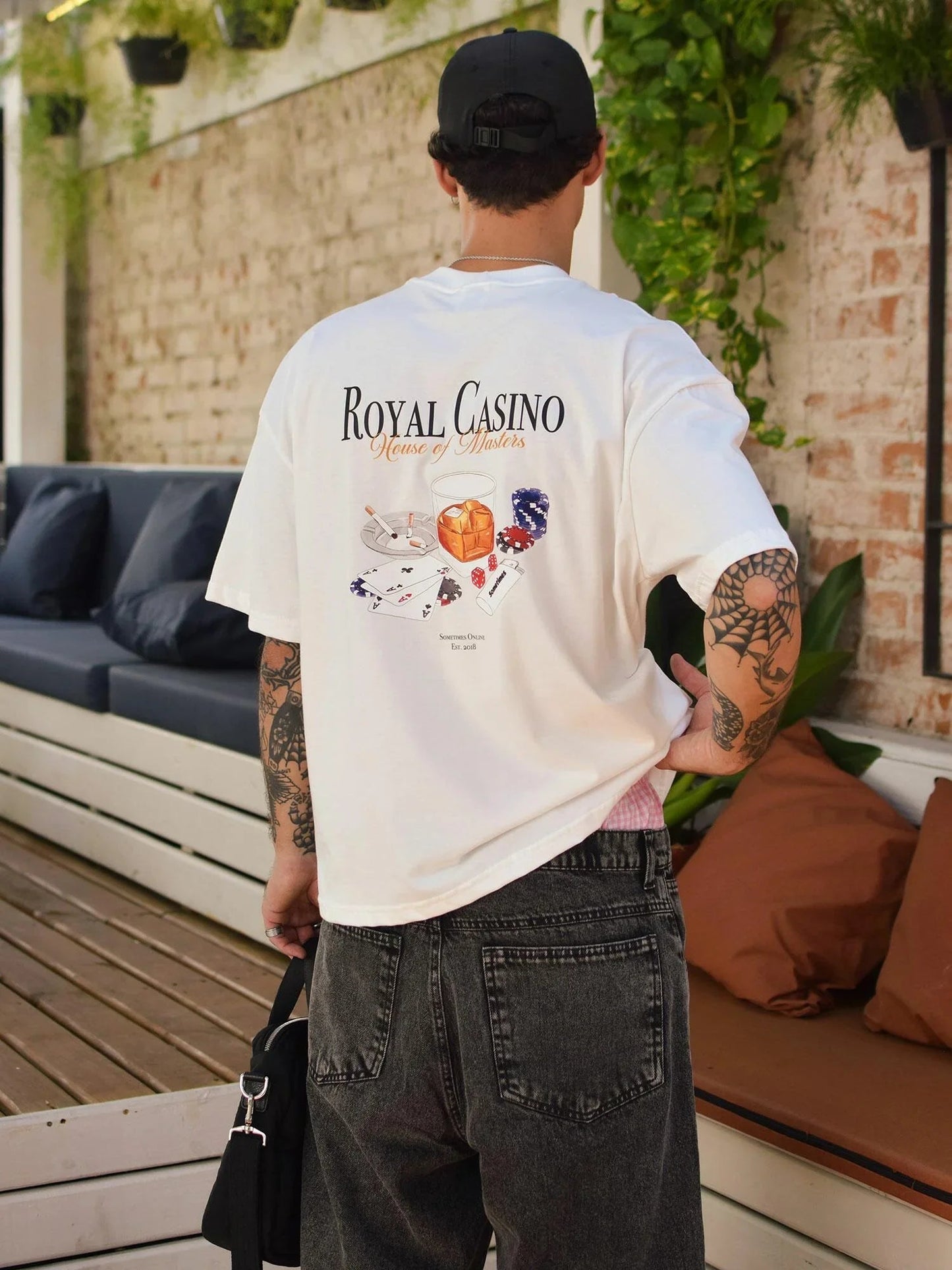 T-SHIRT ROYAL CASINO BOXY