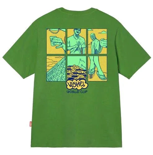 T-SHIRT RETRATOS DARK GREEN