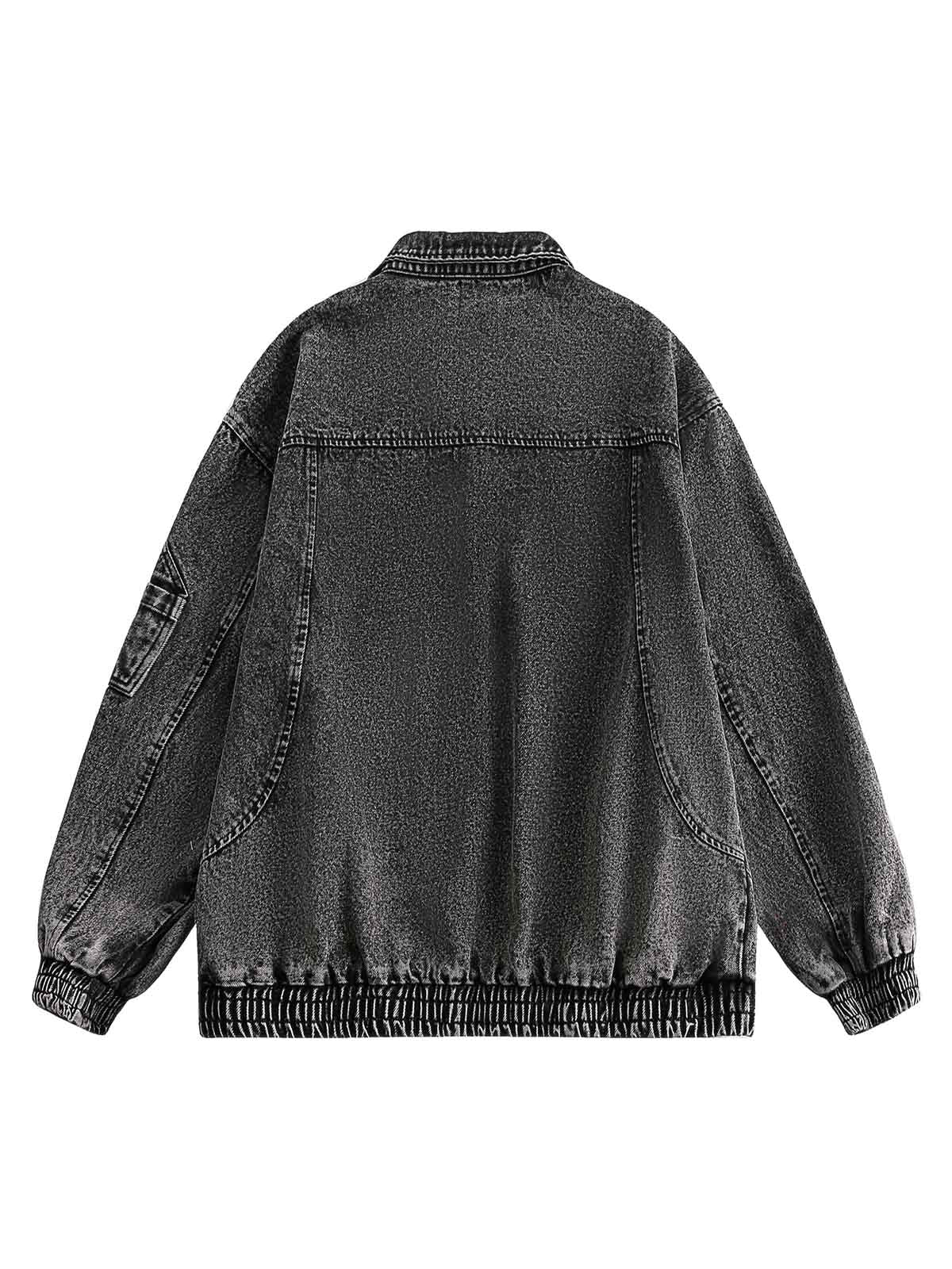 JAQUETA DECONSTRUÍDA DENIM